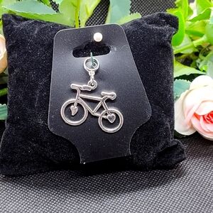 Bicycle Pendant Charm for Necklace Bracelet & More New